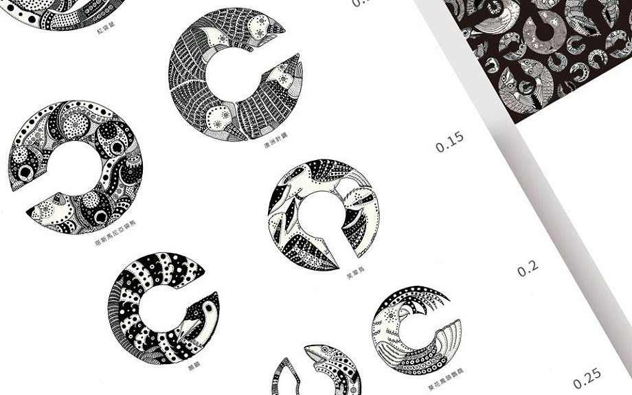 Under 1 0 手繪視力表 不只是單純的視力表更傳遞出地球上瀕危動物的處境 So Eyewear 搜鏡王explore Eyewear Fashion