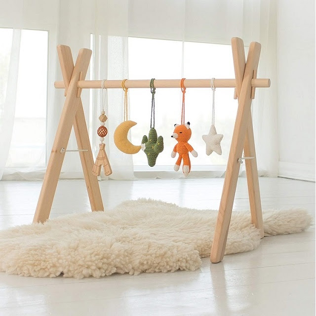 Montessori Infant Activity Center Wooden Baby Gym Mobile Foldable Hanging Bar Gym Toys Newborn Gift Baby Gym Toys Hanging Buy Baby Gym Baby Play Gym Wooden Baby Gym Product On Alibaba Com