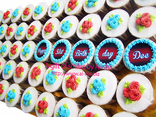 Birthday Cupcake Edible Image