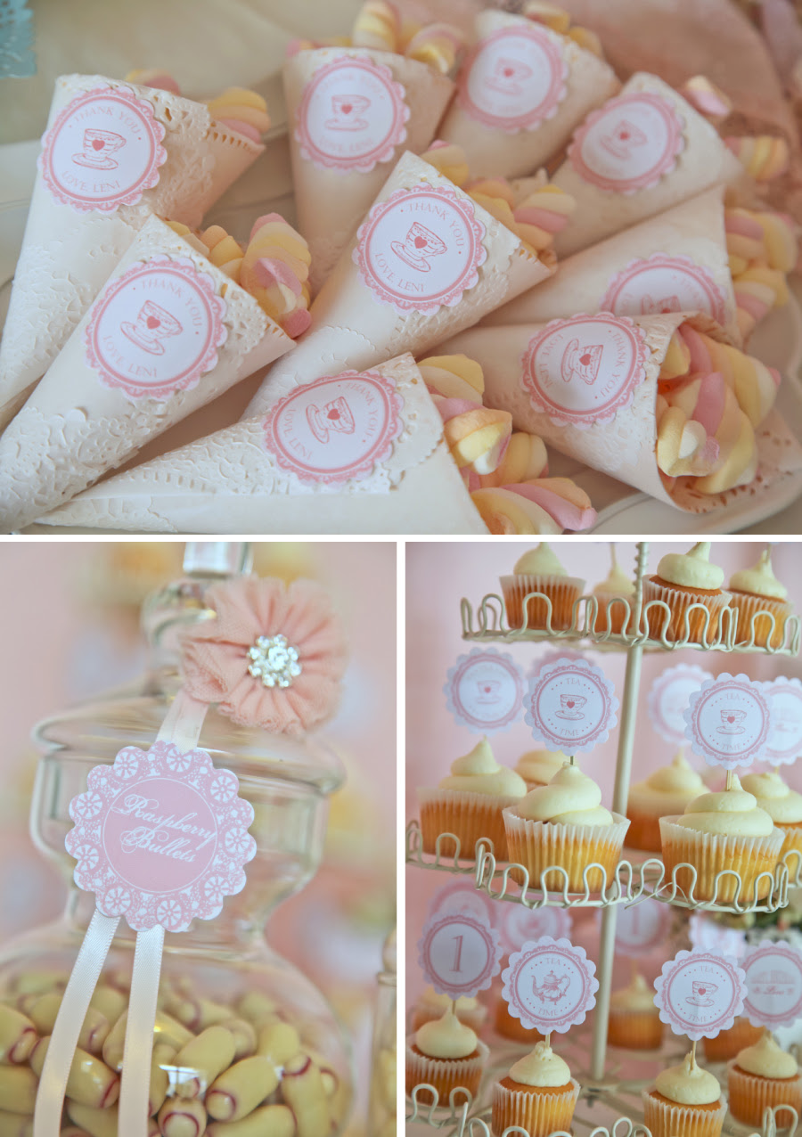 A Stunning Doily Tea Party by Kiss With Style - Anders Ruff Custom 