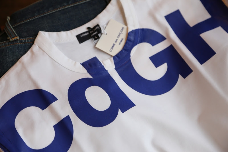 Comme Des Garcons Homme 綿天竺製品プリントcdgh Tシャツ Book Mark