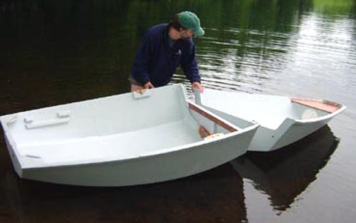 Take Apart boats save space and are easy to transport