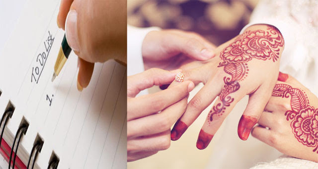 Checklist Buat Bakal Pengantin - Famili - Gaya Hidup 