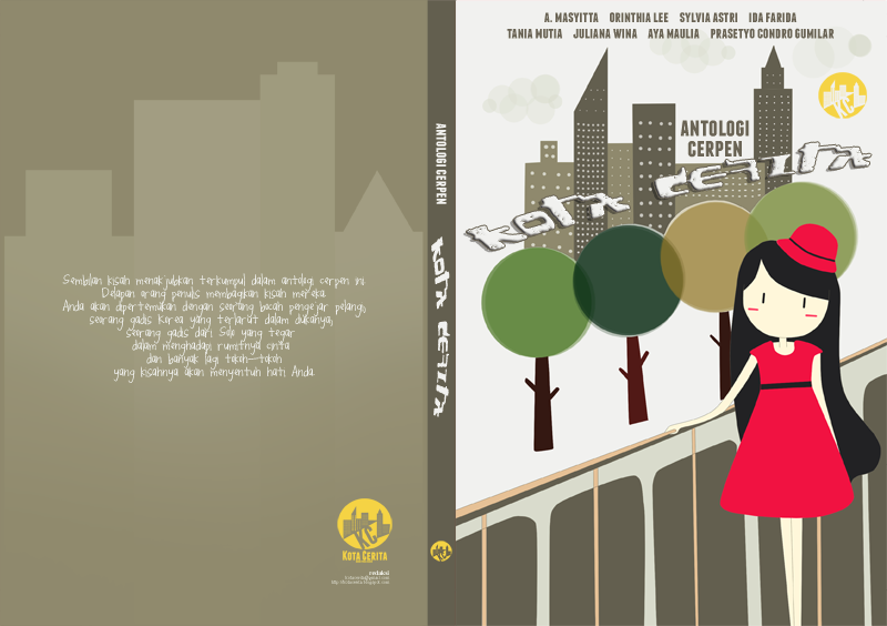 Ilustrasi Cover Buku Kumpulan Cerpen