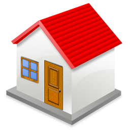 House With Red Roof Icon, PNG ClipArt Image  IconBug.com