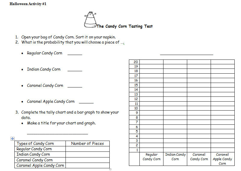 Halloween Math Worksheets & Activities | Math Game Time
