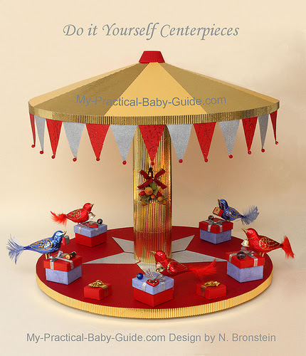 A Merry Go Round A Christmas Decoration My Practical Baby Shower Guide