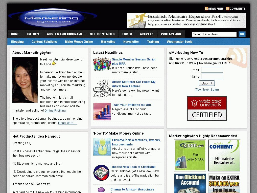 Amazon.com: Create Wealth through Affiliate Marketing: Ann Liu ...