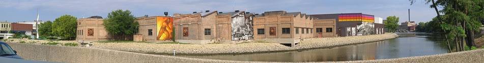 Beloit, WI : Panorama - Beloit Iron Works Facility Murals ...