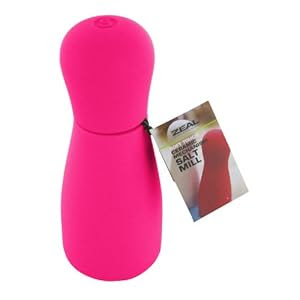 Amazon.com - Zeal Hot Pink Soft Touch Ceramic Salt Mill Grinder 