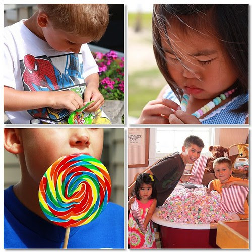 candy collage
