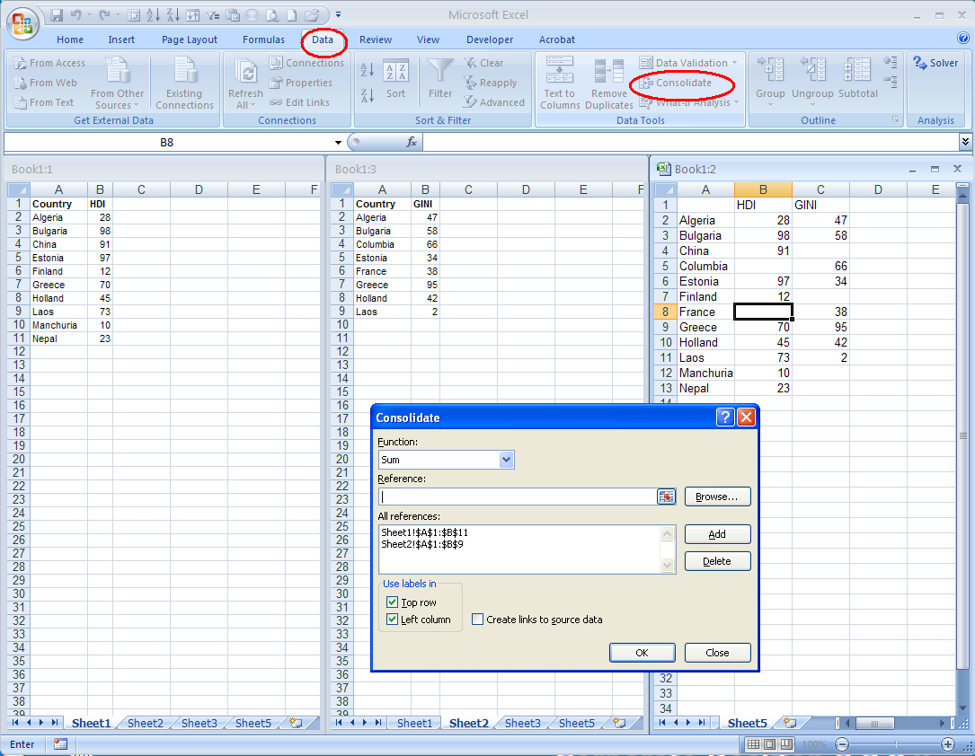 How To Merge 2 Excel Spreadsheets - how to merge 2 excel files pare two or sheets combine ...