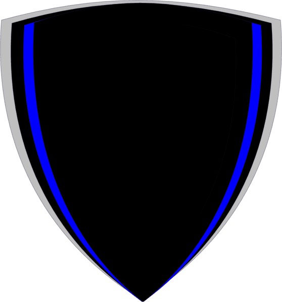 Black And Blue Shield Png Clip Art Library