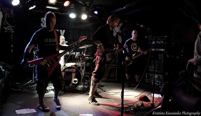 Human Waste Disposal Unit & So They Made Machine @ Henry's Pub (Kuopio) 4.8.2013