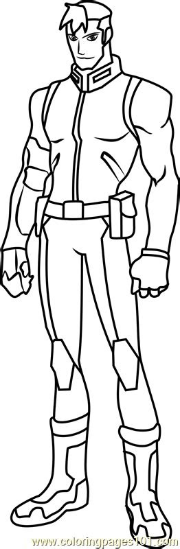 shiro coloring page  kids  voltron legendary defender
