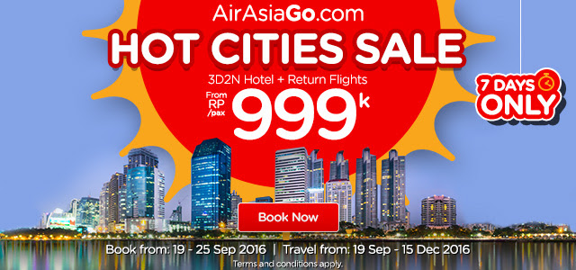 Get special deals from AirAsiaGo!