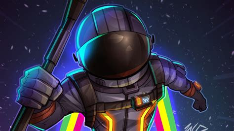 fortnite voyager escuro  jogo poster