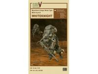 Hasegawa 1/20 WHITEKNIGHT Maschinen Krieger Moon Type MK44 Ausf.H (64108) English  - i0