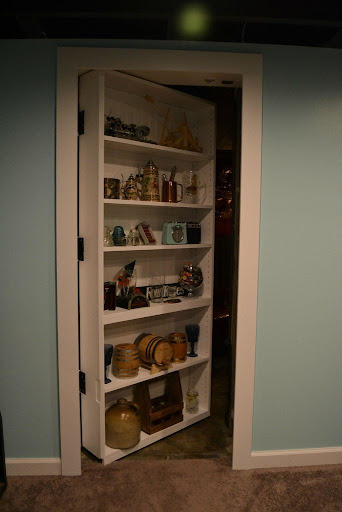 Behind The Door Bookshelf