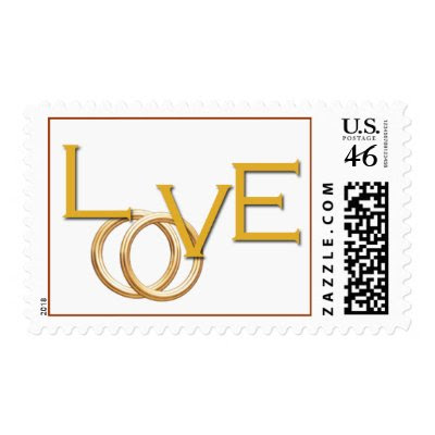 love postage stamp