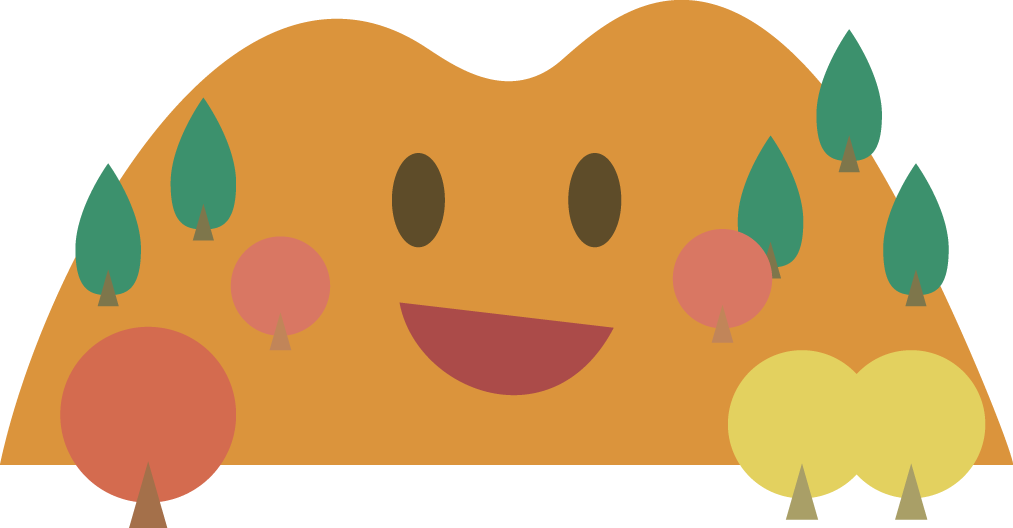 山イラスト 四季 夏山 桜や紅葉の山 雪山 可愛い無料イラスト素材集