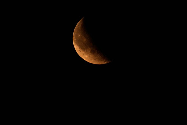 Crescent Moon, July 20th '09