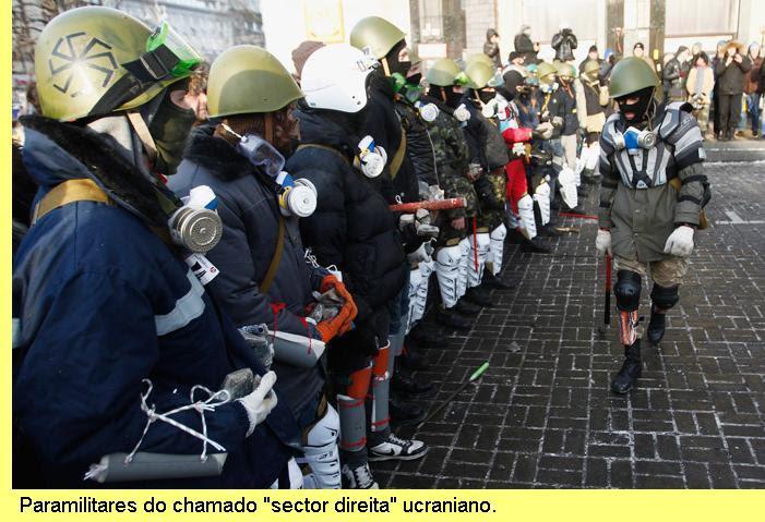 Paramilitares do 'Sector Direita'