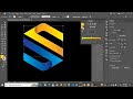 Adobe Illustrator Logo Design Bangla Tutorial | 3D Lettermark Logo | Eas...