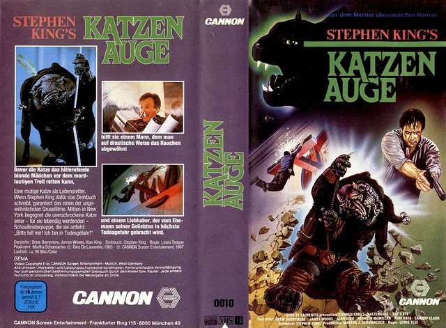Cat's Eye (VHS Box Art)