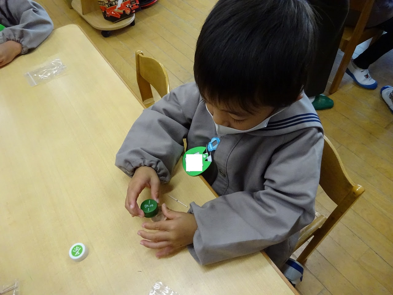 理科教室に参加しました 年長 安田幼稚園安東園舎