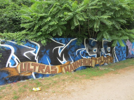 Visiting "Graffiti Hall of Frame" Mannheim-Waldhof ...