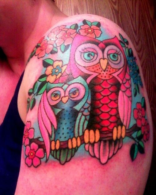 Owl tattoo