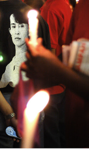 Myanmar Vigil - KLCC Malaysia