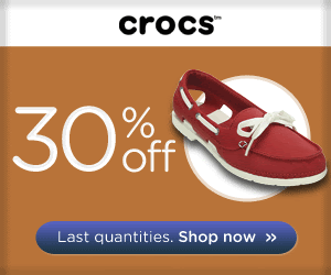
30% OFF Boat Shoe for women! 
Grab yours @ www.Crocs.com.au
