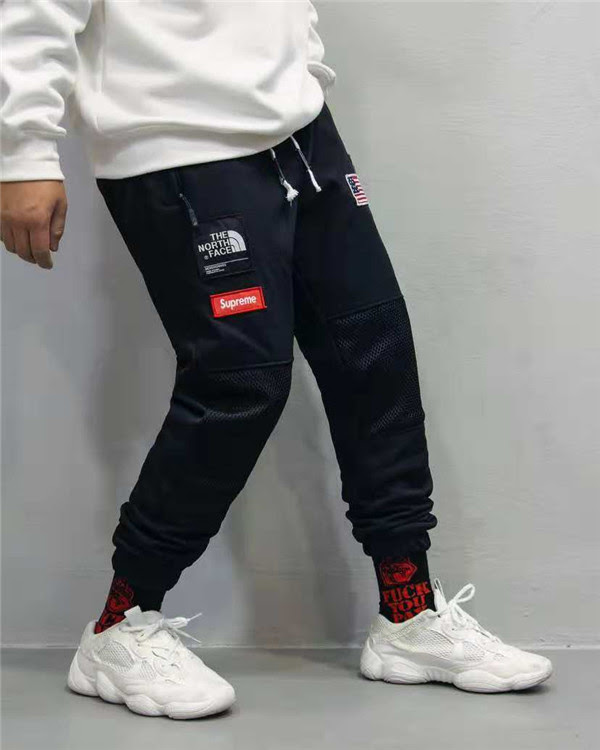 Supreme The North Face ズボン メンズ ペア シュプリーム The North Faceコラボ ジーパン 起毛 秋冬 刺しゅうロゴ