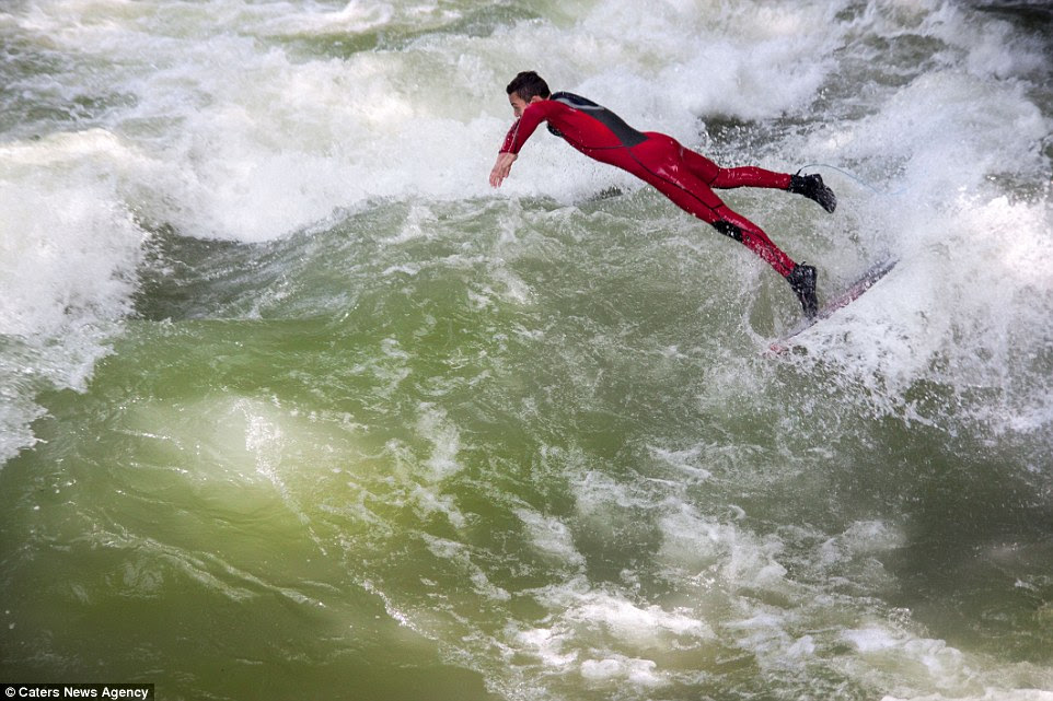 Bailing out: Not for beginners, what the wave lacks in size is makes up for speed and novelty factor