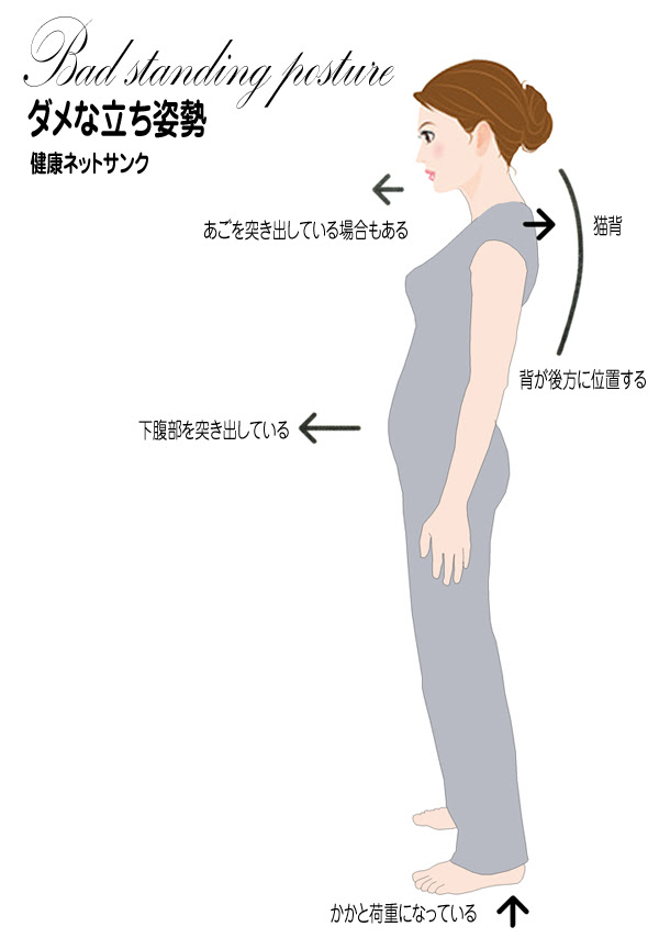 座り方 立ち方 歩き方の正しい姿勢は健康寿命を延ばします 健康ネットサンク