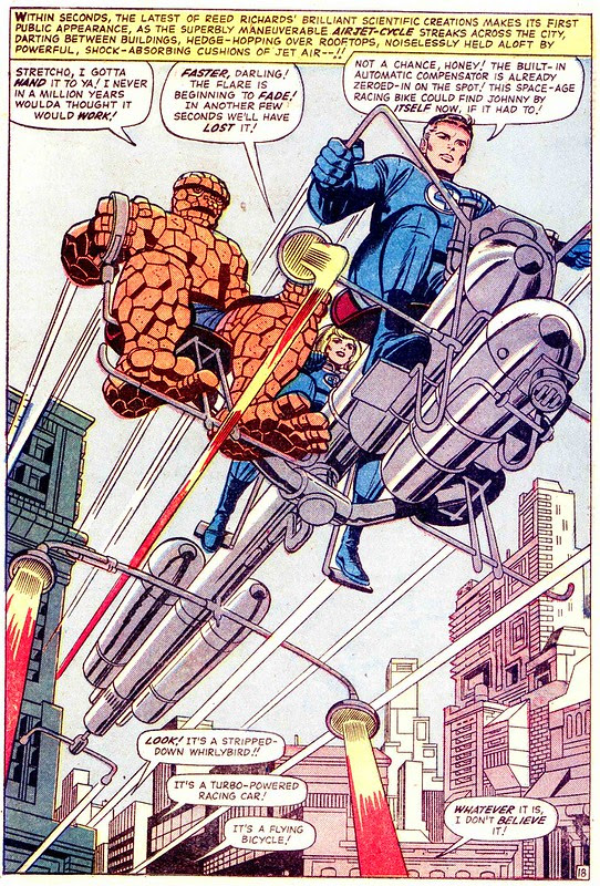 Fantastic Four 45 1965 Kirby full page splash
