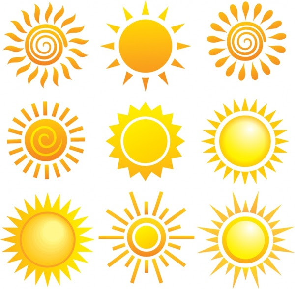 Download Variety of sunflower pattern icon vector Free vector in ...