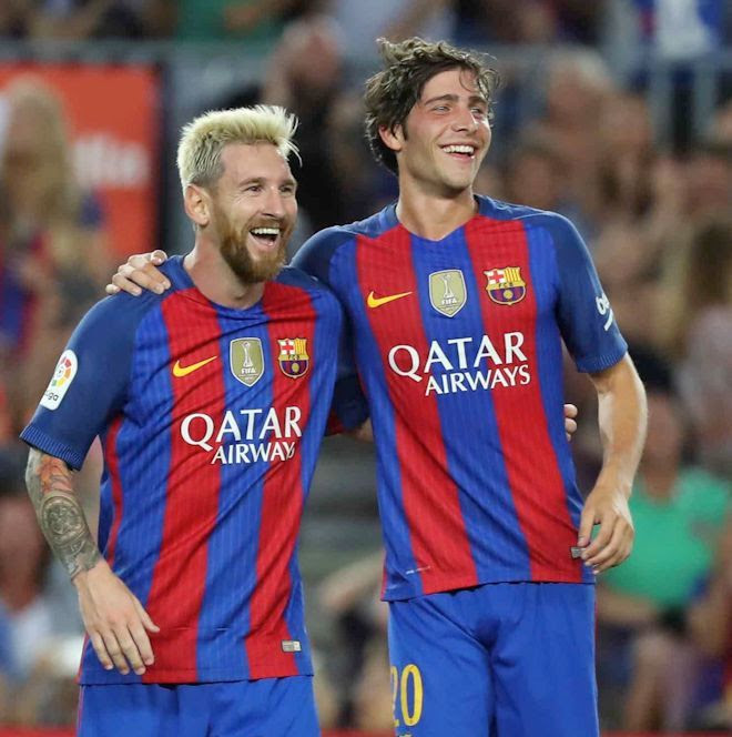 バルサらしくない セルジ ロベルトがメッシと右サイドの新時代を切り開く サッカーダイジェストweb