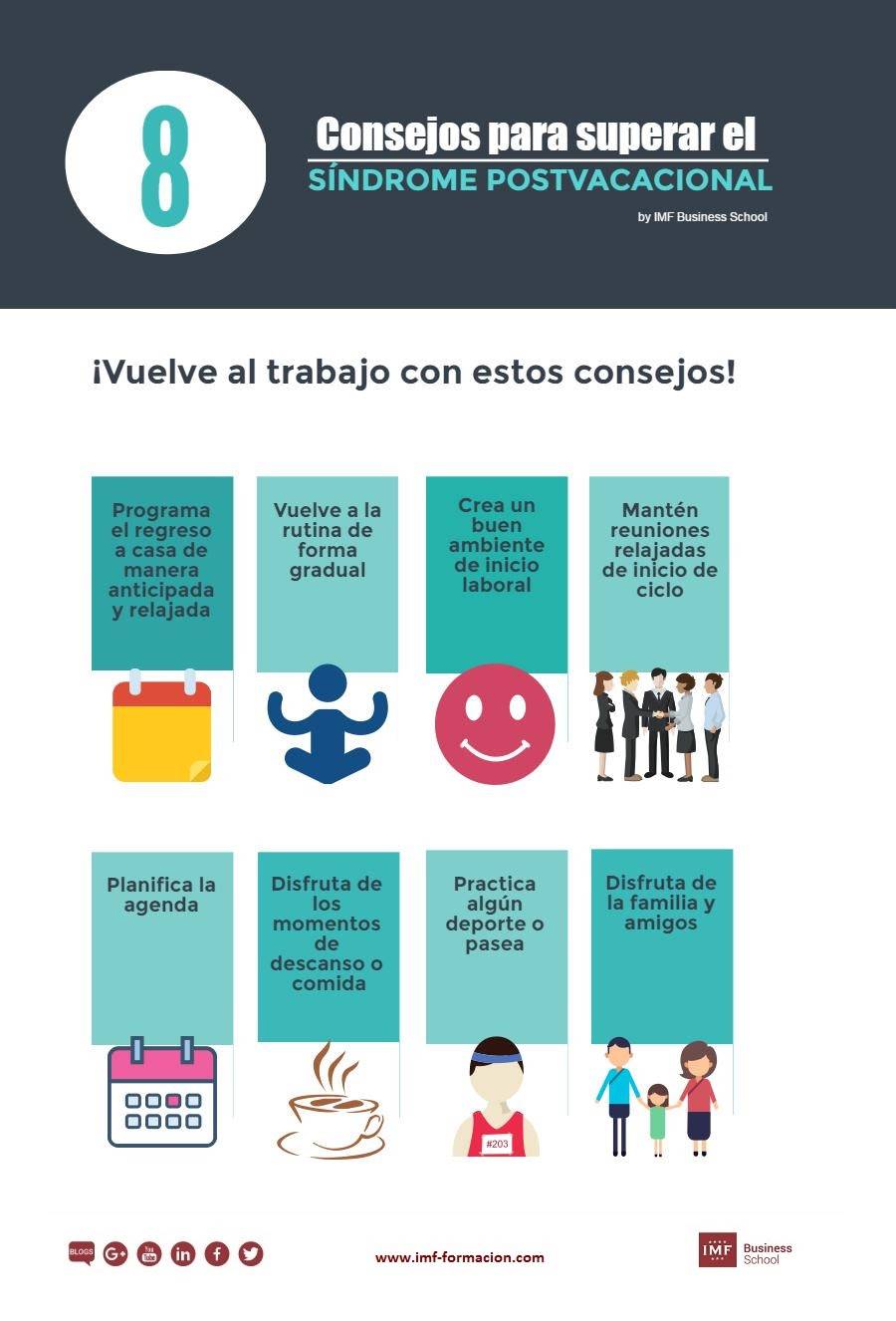 8 consejos para superar el síndrome postvacacional