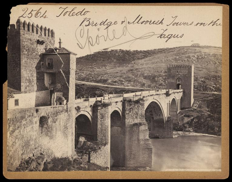 Puente de San Martín hacia 1860. Fotografía de Francis Frith. © Victoria and Albert Museum, London