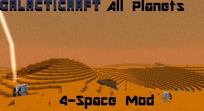 [1.6.4] 4-Space Galacticraft Planets Addon - WIP Mods 