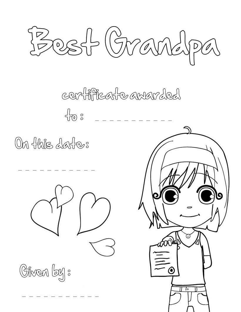 Free Free Birthday Coloring Pages For Grandpa, Download Free ...