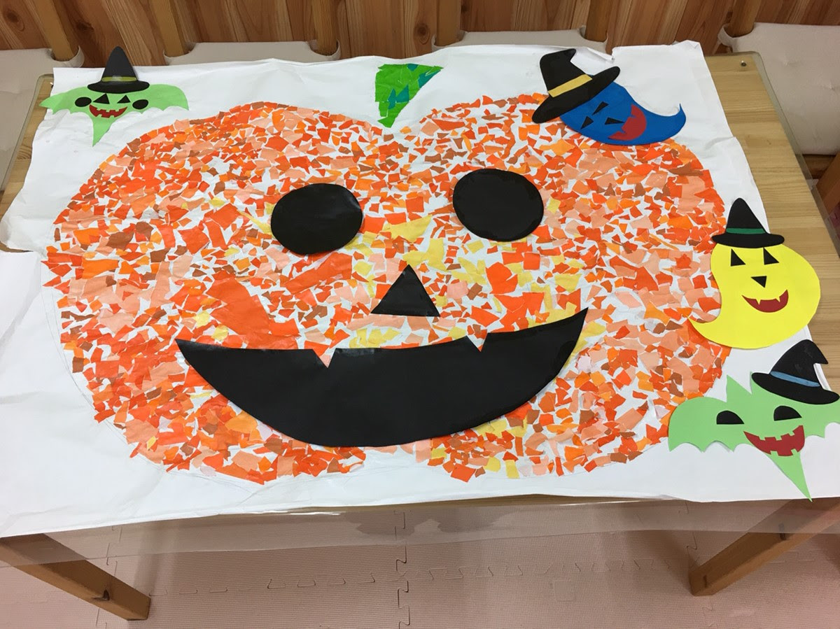 ハロウィン制作が完成しました 輝hikari志木 放課後等デイサービス