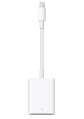 SD Card Camera Reader How to use Apple Lightning to SD Card Camera Reader  for 