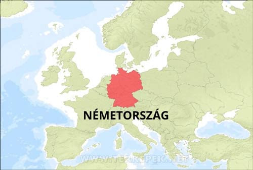 Németország Térkép | marlpoint