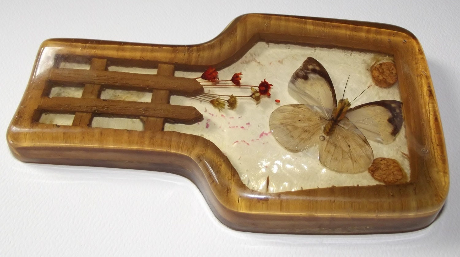 Resin Vintage Spoon Rest Retro 70s Kitchen Decor by ThatOneThing