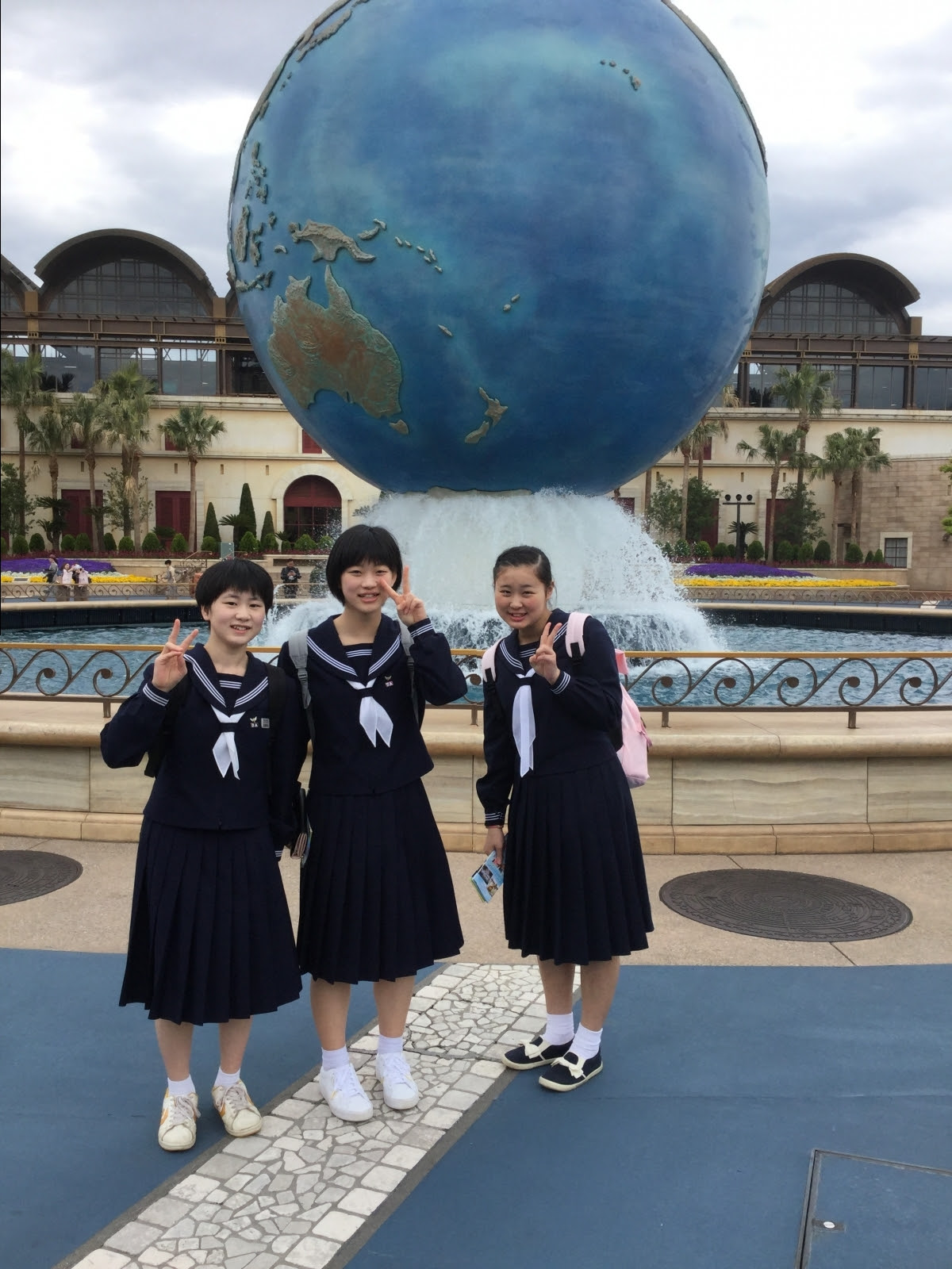 修学旅行1日目 ディズニーランド ディズニーシー 琴丘中学校ブログ