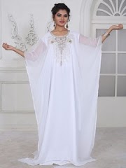 Terpopuler 24+ White Moroccan Kaftan Dresses